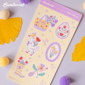 Spring Easter Folk Sticker Sheet Vol 2. | Colorful Planner Stickers