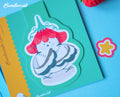 Hand-Painted Bird Bookmark